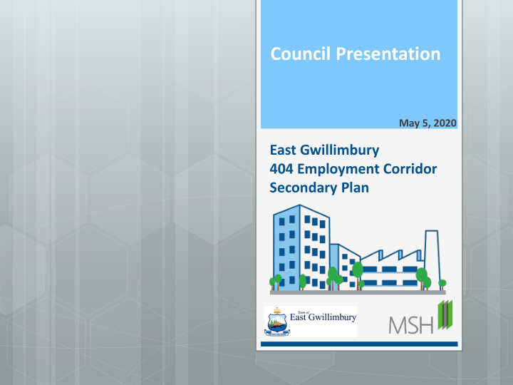 council presentation