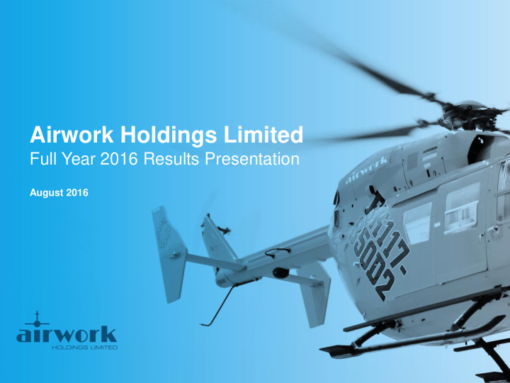 airwork holdings limited