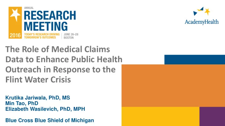 data to enhance public health
