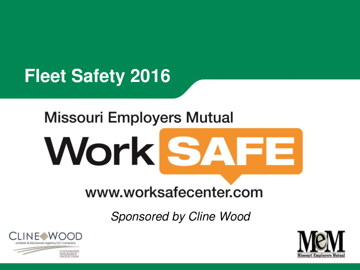 fleet safety 2016