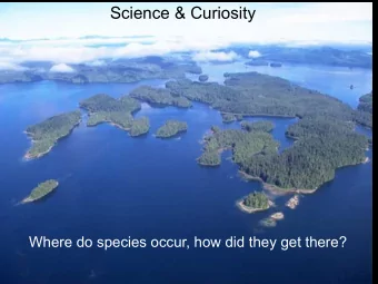How  Do  We  Study  Mammal    Occurrence*  Informa8on?    Use  Exis8ng