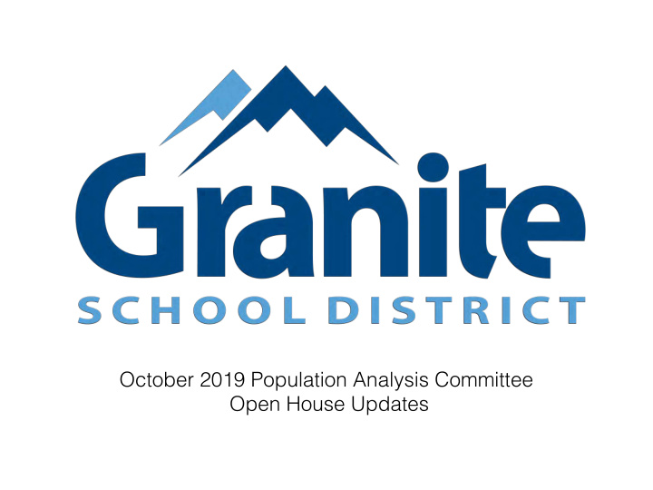 october 2019 population analysis committee open house