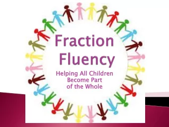 Helping  ng All Children  en  Become  e Part  of  f the Whole  Rate this presentation on the mobile