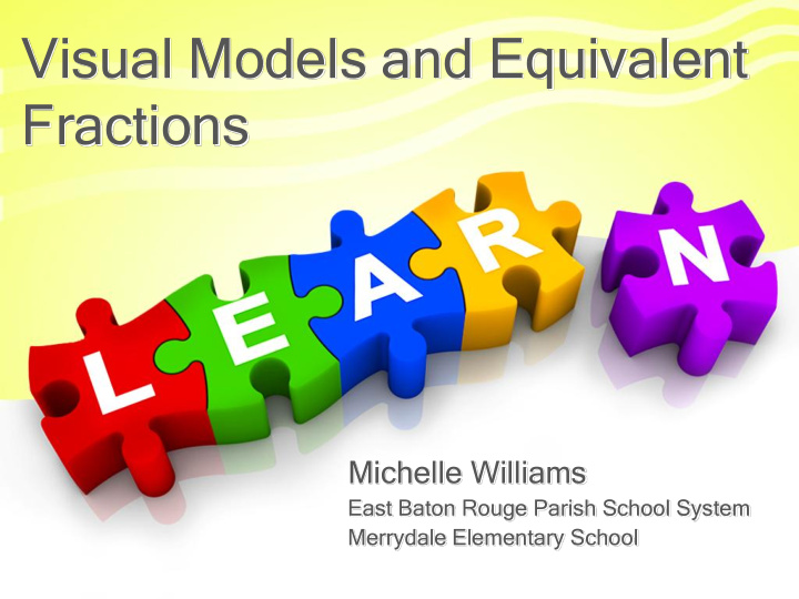 visual models and equivalent