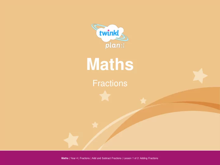 maths