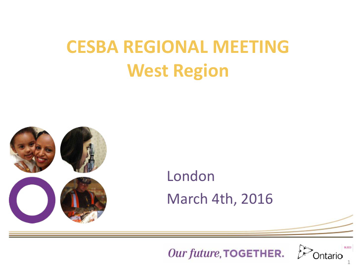cesba regional meeting west region