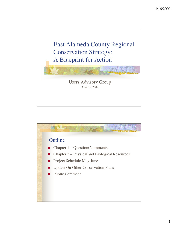 east alameda county regional conservation strategy gy a