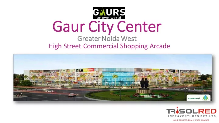 gau gaur ci city ty cent center