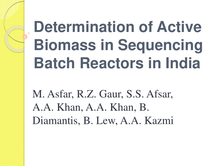 biomass in sequencing