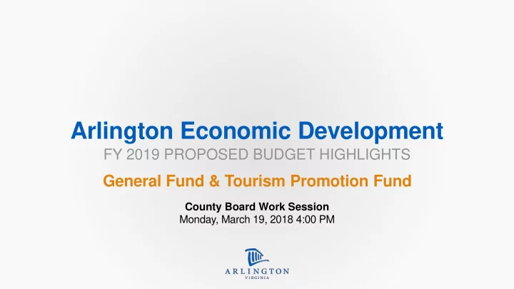 arlington economic development