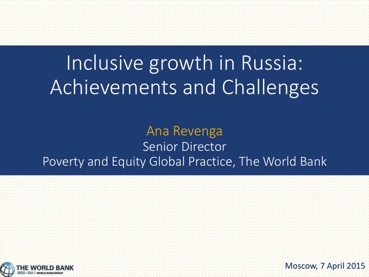 achievements and challenges