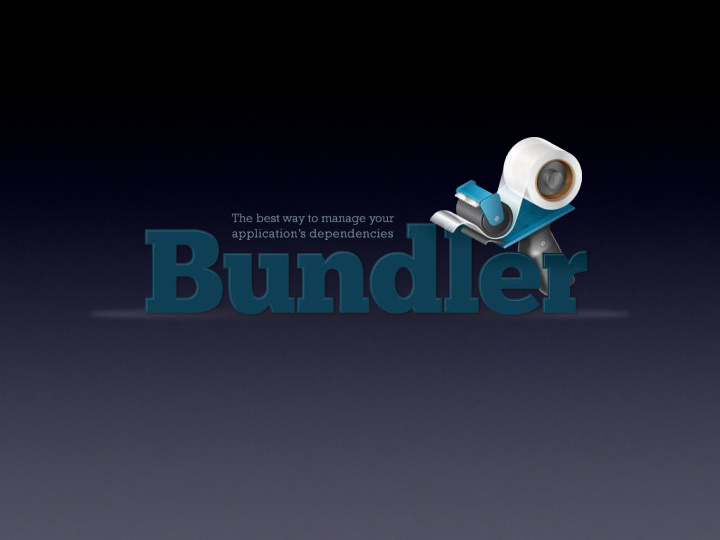 why bundler