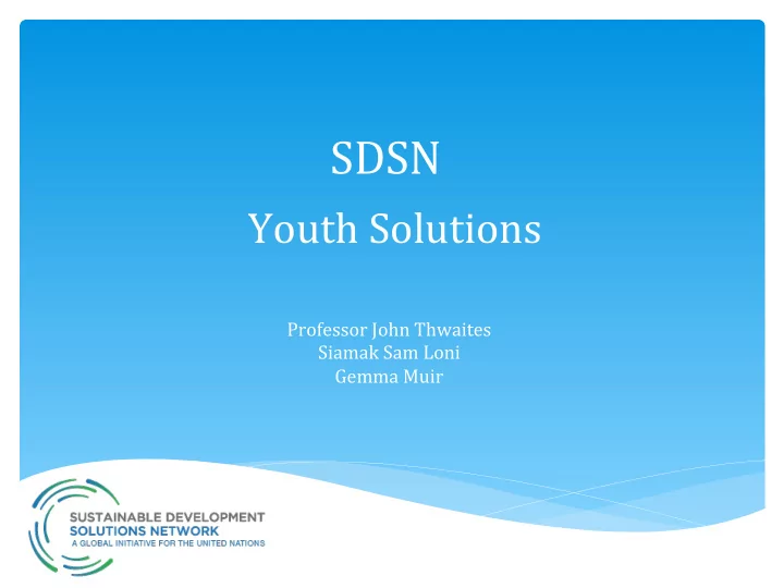 sdsn