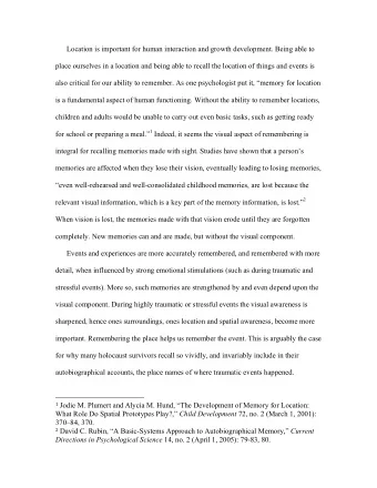 Location is important for human interaction and growth development. Being able to  place ourselves