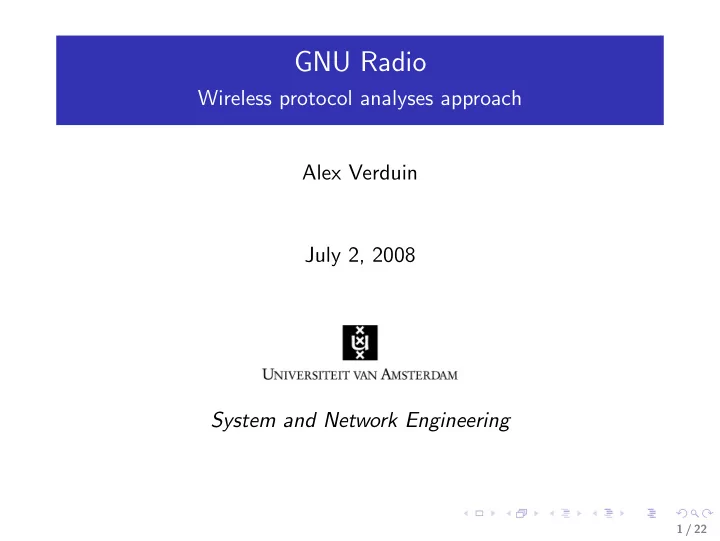 gnu radio