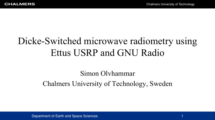 ettus usrp and gnu radio