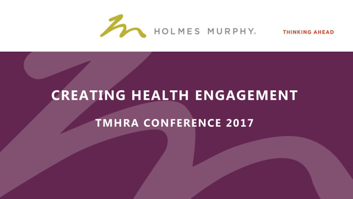 creating health engagement