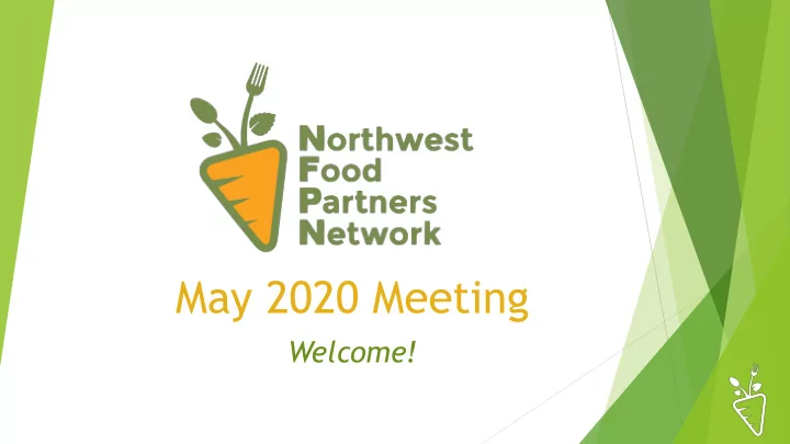may 2020 meeting