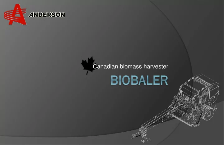 canadian biomass harvester