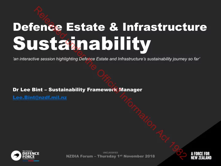 sustainability