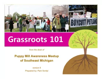 Grassroots 101