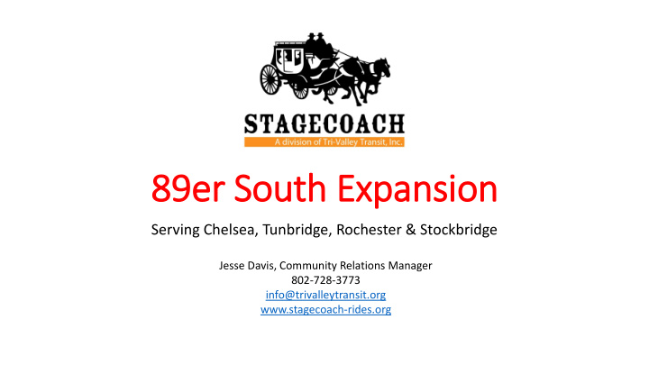 89er south expansion