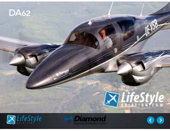 DA62  DA62  SPORT UTILITY  Larger fuselage from DA50  - Wings, engines, systems from DA42-VI  -