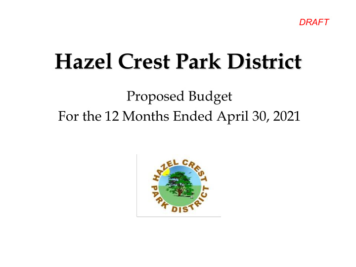 hazel crest park district