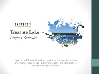 Images in the following slides do not replicate actual materials and final  project. Images are