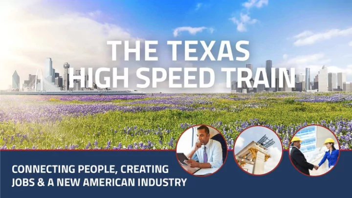 connecting people creating jobs a new american industry