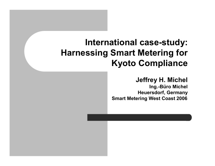 international case study harnessing smart metering for