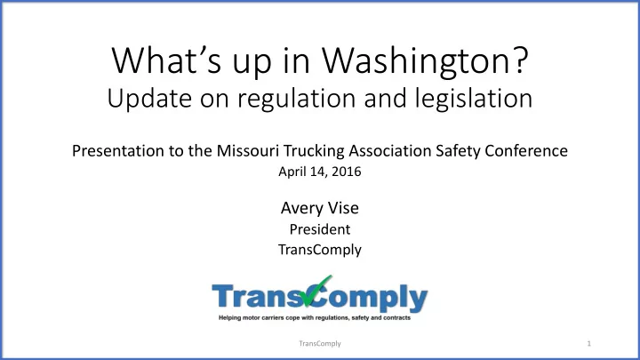 what s up in washington