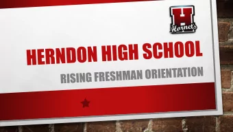 #WEAREHERNDON  Our Mission  All Hornets are capable of success, No Exceptions!  Our Vision  With