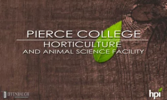 Cla re nc e  W. Pie rc e  Sc ho o l o f Ag ric ulture  GOAL  S AND OBJE  CT  I  VE  S  - SUPPORT  T