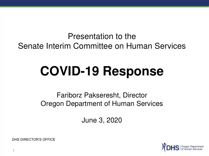 covid 19 response