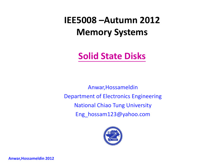 memory systems