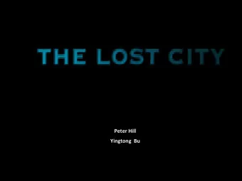 Peter Hill  Yingtong  Bu  A desolate  Central control mansion  wasteland  High-walled super hub