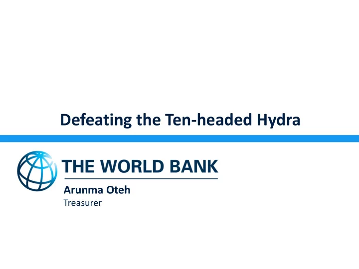 defeating the ten headed hydra