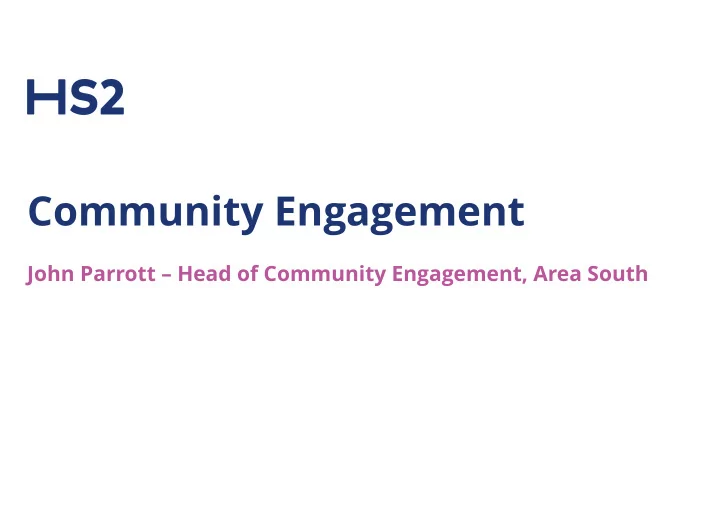 community engagement