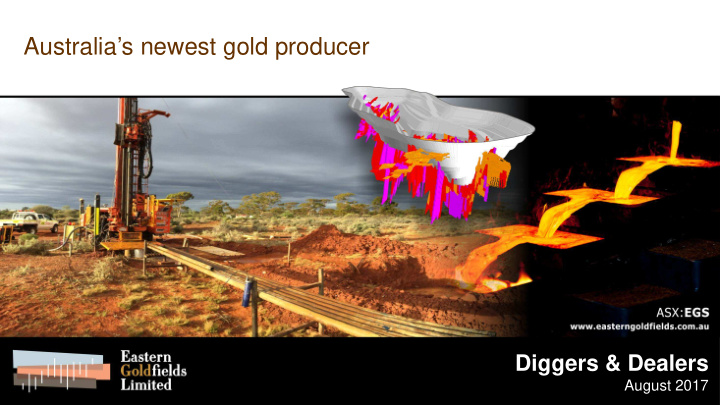 australia s newest gold producer