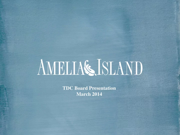 tdc board presentation march 2014 governm nment i in t n