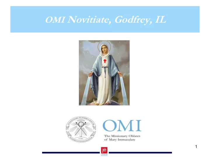omi novitiate godfrey il