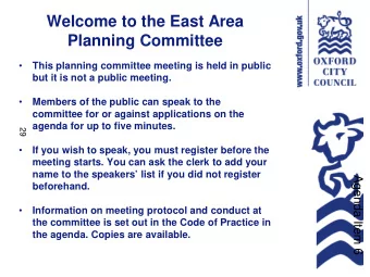 but it is not a public meeting.    Members of the public can speak to the  committee for or