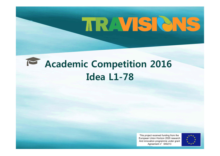 academic competition 2016 idea l1 78