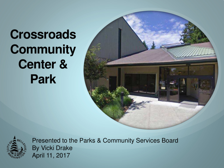 crossroads community center park