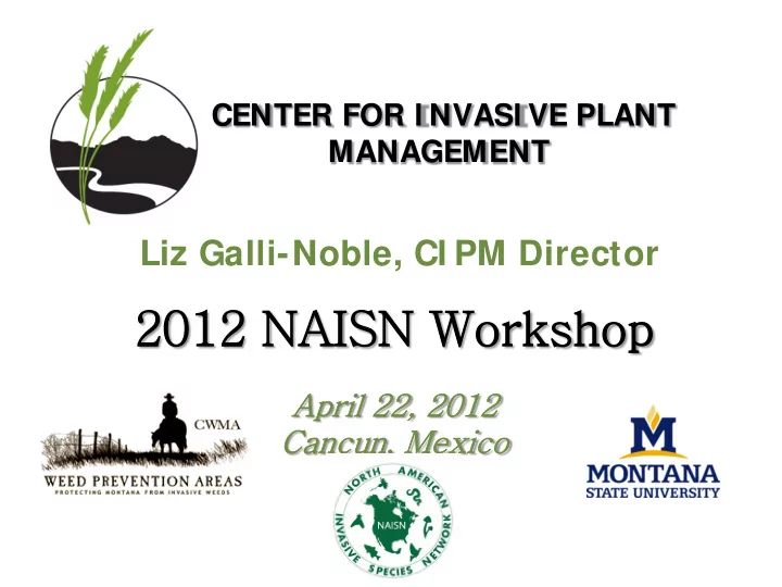 2012 2012 naisn w worksho hop