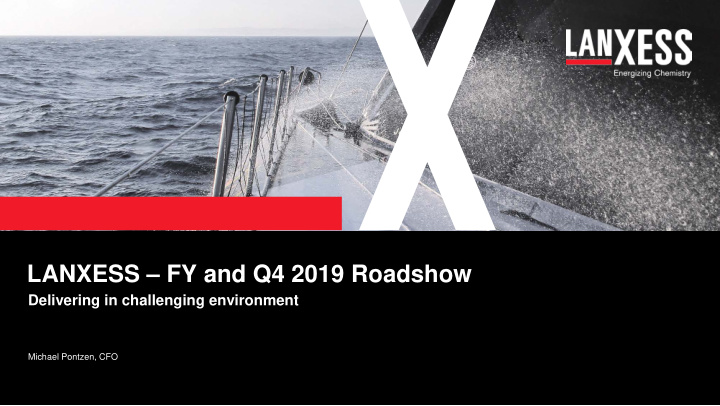 lanxess fy and q4 2019 roadshow