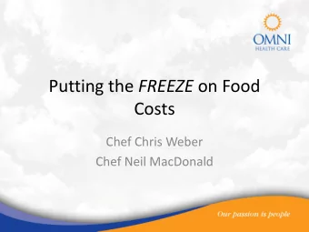 Costs  Chef Chris Weber  Chef Neil MacDonald  2015 vs 2016  Vegetables  17.2% Feb  Fruit
