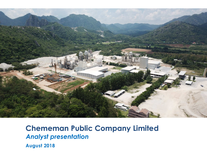 chememan public company limited