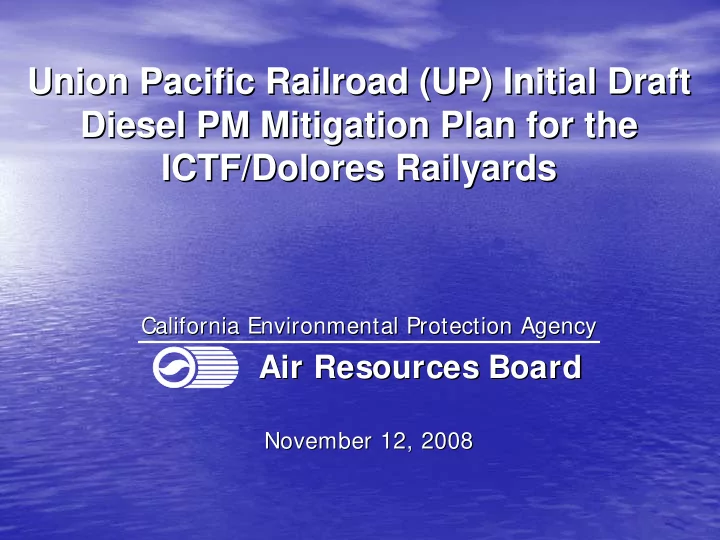 union pacific railroad up initial draft union pacific